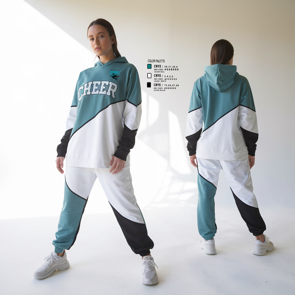Hoodie, Rosemary Clarke Middle School Cheer, Cheer, Teamtime, Team time, sublimation, custom sports apparel, team uniforms, spirit wear, spiritwear, sports uniforms, custom shirts, team store, custom team store, fundraiser sports, apparel fundraiser
