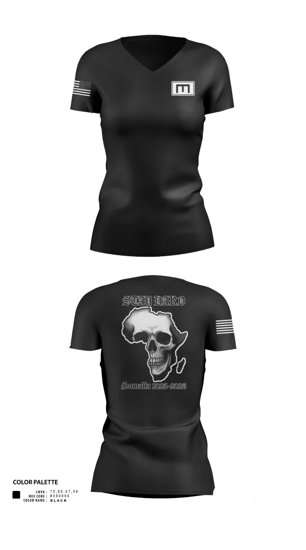 Womens Short Sleeve Vneck Shirt, 180th ESC, Army, Teamtime, Team time, sublimation, custom sports apparel, team uniforms, spirit wear, spiritwear, sports uniforms, custom shirts, team store, custom team store, fundraiser sports, apparel fundraiser