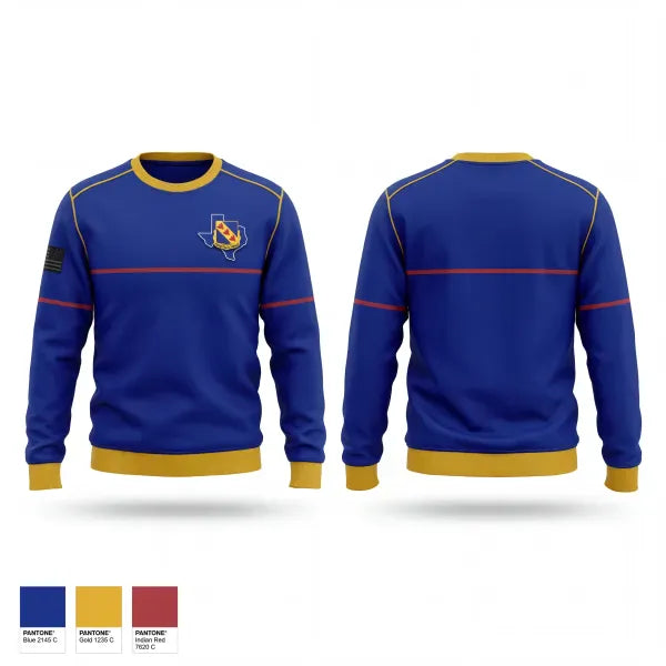 Crew Neck Sweatshirt, 1st BN, 355th Regiment, Army, Teamtime, Team time, sublimation, custom sports apparel, team uniforms, spirit wear, spiritwear, sports uniforms, custom shirts, team store, custom team store, fundraiser sports, apparel fundraiser