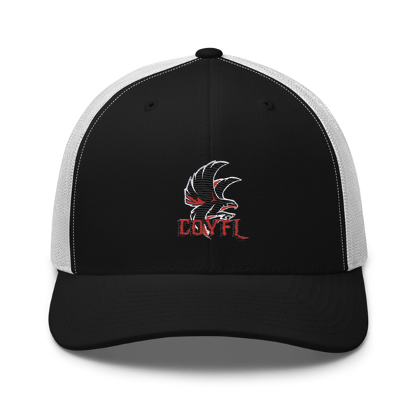 Carteret-Onslow Youth Football & Cheer League (COYFL) Falcons 65584238 Retro Trucker Hat | Yupoong 6606