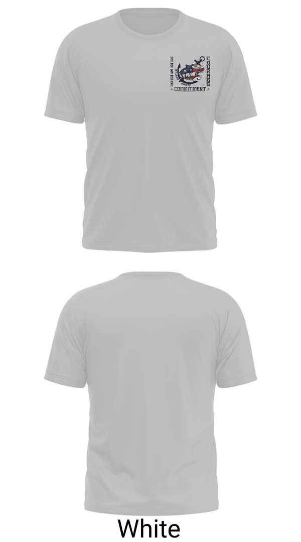Short Sleeve Performance Shirt, Willard NJROTC, Navy, Teamtime, Team time, sublimation, custom sports apparel, team uniforms, spirit wear, spiritwear, sports uniforms, custom shirts, team store, custom team store, fundraiser sports, apparel fundraiser