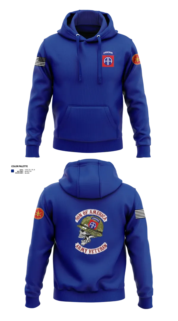 Hoodie, 82d ABN DIV, , Teamtime, Team time, sublimation, custom sports apparel, team uniforms, spirit wear, spiritwear, sports uniforms, custom shirts, team store, custom team store, fundraiser sports, apparel fundraiser