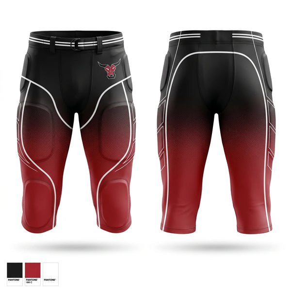 Integrated Football Pants, Spanish Fort Toros, , Teamtime, Team time, sublimation, custom sports apparel, team uniforms, spirit wear, spiritwear, sports uniforms, custom shirts, team store, custom team store, fundraiser sports, apparel fundraiser