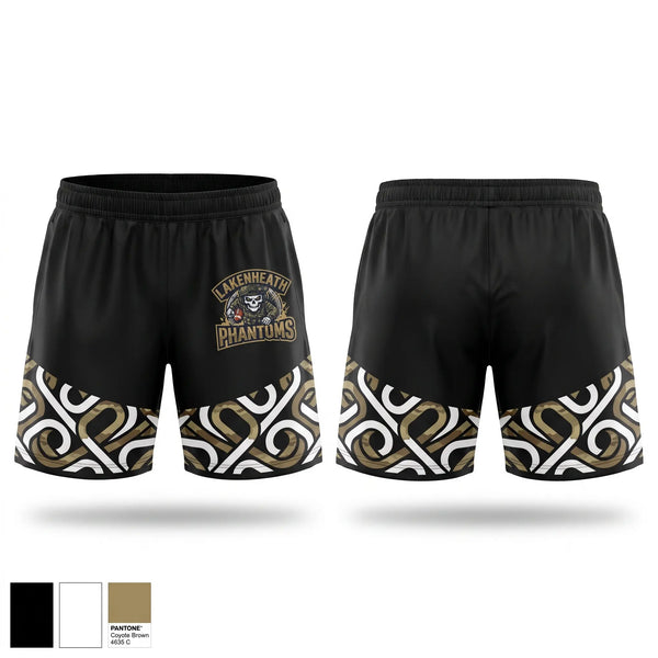 Womens Shorts, Lakenheath Phantoms, Men's Soccer, Teamtime, Team time, sublimation, custom sports apparel, team uniforms, spirit wear, spiritwear, sports uniforms, custom shirts, team store, custom team store, fundraiser sports, apparel fundraiser