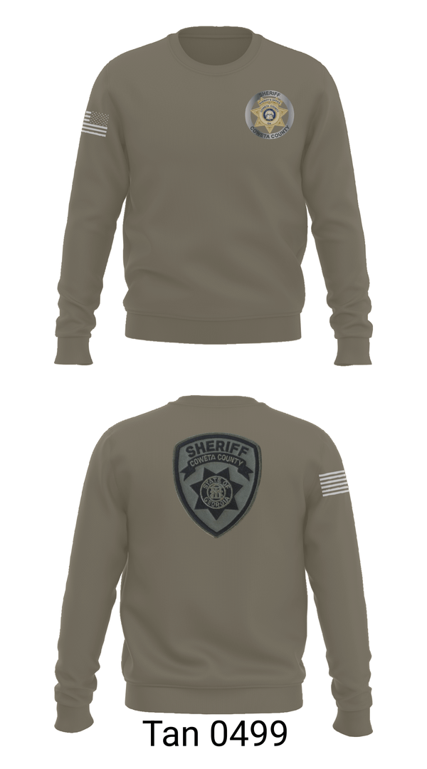Crew Neck Sweatshirt, School Resource Officer, Police, Teamtime, Team time, sublimation, custom sports apparel, team uniforms, spirit wear, spiritwear, sports uniforms, custom shirts, team store, custom team store, fundraiser sports, apparel fundraiser