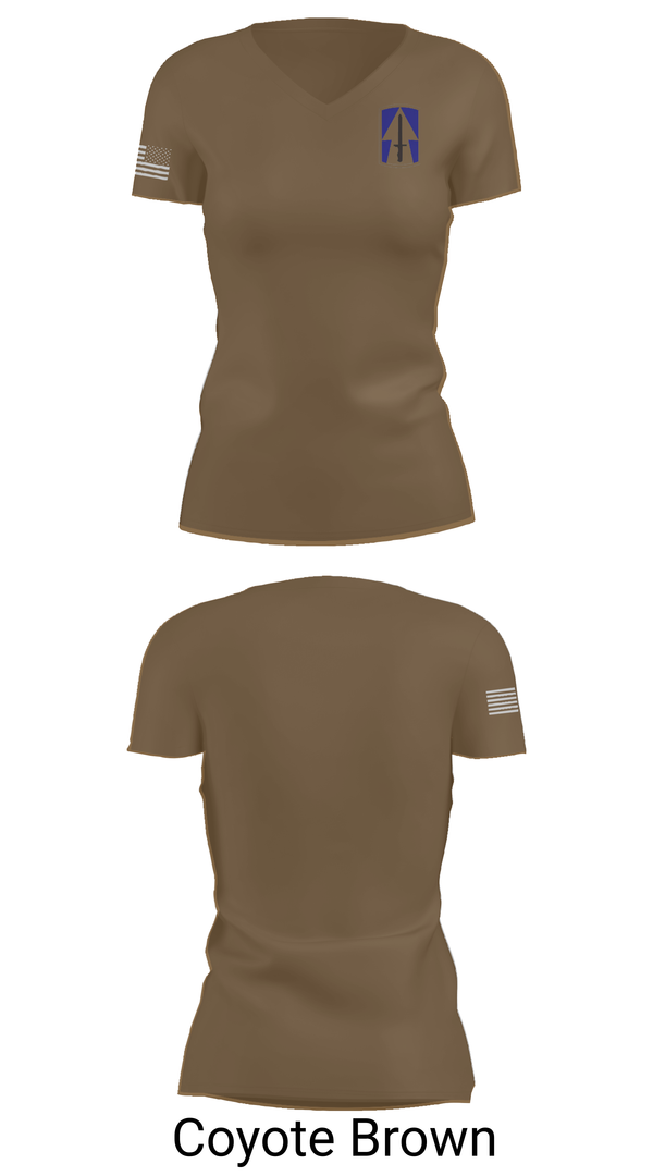 Womens Short Sleeve Vneck Shirt, 76th IBCT, , Teamtime, Team time, sublimation, custom sports apparel, team uniforms, spirit wear, spiritwear, sports uniforms, custom shirts, team store, custom team store, fundraiser sports, apparel fundraiser
