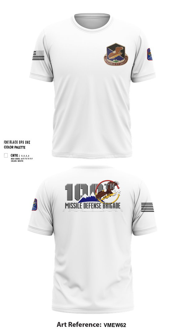 Short Sleeve Performance Shirt, 100th Missile Defense Brigade, , Teamtime, Team time, sublimation, custom sports apparel, team uniforms, spirit wear, spiritwear, sports uniforms, custom shirts, team store, custom team store, fundraiser sports, apparel fundraiser