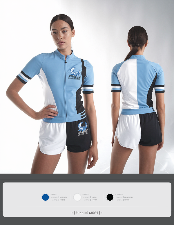 Womens Shorts, Covington High School Cheer, Cheer, Teamtime, Team time, sublimation, custom sports apparel, team uniforms, spirit wear, spiritwear, sports uniforms, custom shirts, team store, custom team store, fundraiser sports, apparel fundraiser