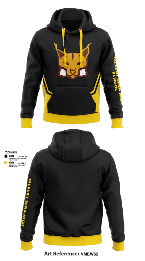 Hoodie, Gilbert Sena High School, Spirit Store, Teamtime, Team time, sublimation, custom sports apparel, team uniforms, spirit wear, spiritwear, sports uniforms, custom shirts, team store, custom team store, fundraiser sports, apparel fundraiser