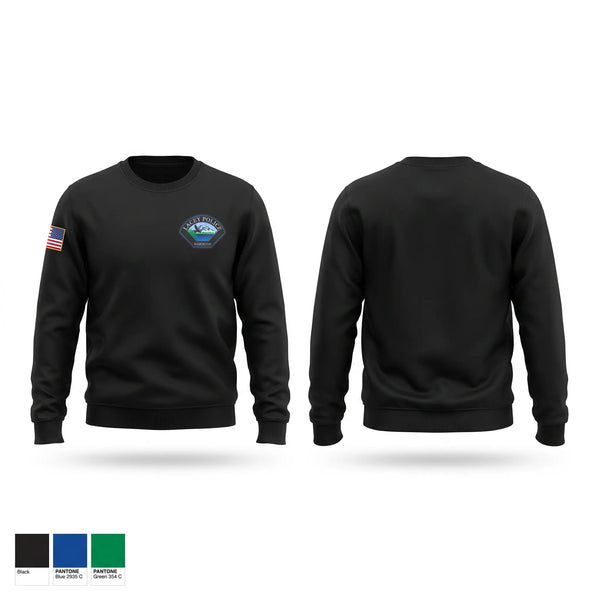 Crew Neck Sweatshirt, Gold Graves, Police, Teamtime, Team time, sublimation, custom sports apparel, team uniforms, spirit wear, spiritwear, sports uniforms, custom shirts, team store, custom team store, fundraiser sports, apparel fundraiser