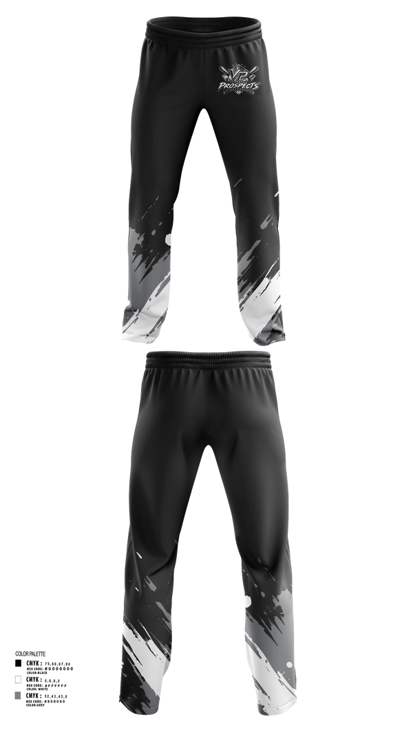 Sweatpants, Versatile Prospects, Baseball, Teamtime, Team time, sublimation, custom sports apparel, team uniforms, spirit wear, spiritwear, sports uniforms, custom shirts, team store, custom team store, fundraiser sports, apparel fundraiser