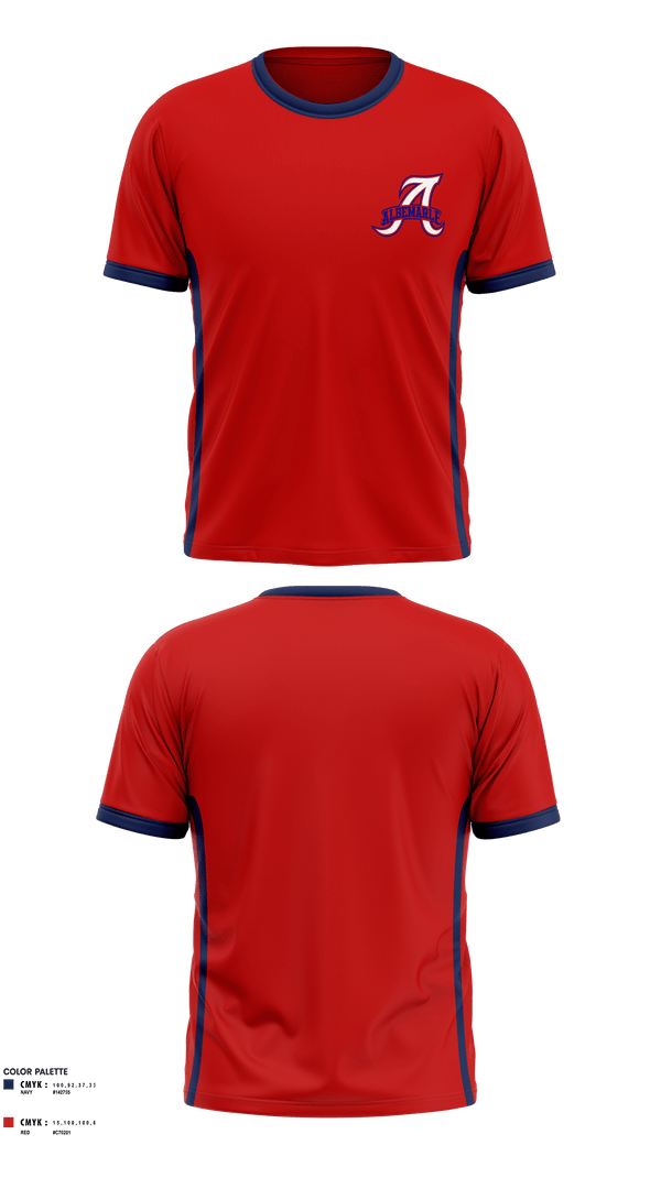 Short Sleeve Performance Shirt, Albemarle Youth Football, Football, Teamtime, Team time, sublimation, custom sports apparel, team uniforms, spirit wear, spiritwear, sports uniforms, custom shirts, team store, custom team store, fundraiser sports, apparel fundraiser