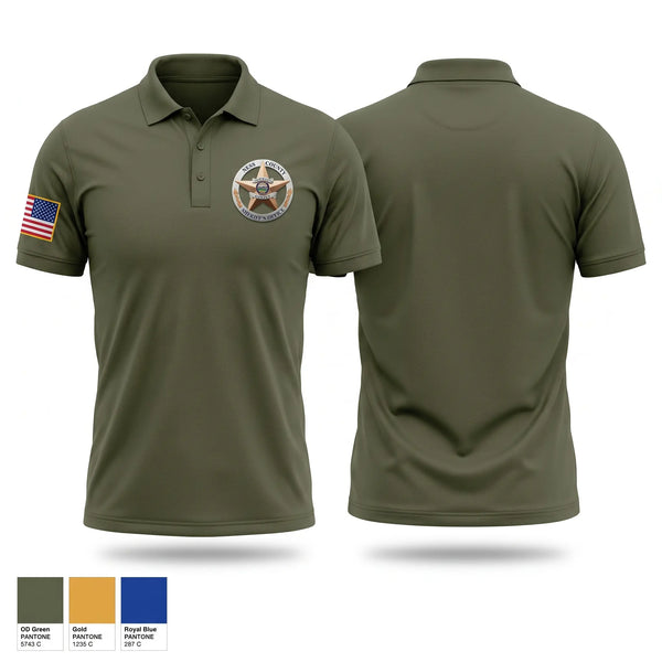 Short Sleeve Performance Polo, Ness County Sheriff’s Office, Police, Teamtime, Team time, sublimation, custom sports apparel, team uniforms, spirit wear, spiritwear, sports uniforms, custom shirts, team store, custom team store, fundraiser sports, apparel fundraiser
