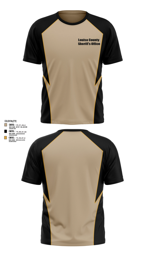 Short Sleeve Performance Shirt, Louisa County Sheriff's Office, Police, Teamtime, Team time, sublimation, custom sports apparel, team uniforms, spirit wear, spiritwear, sports uniforms, custom shirts, team store, custom team store, fundraiser sports, apparel fundraiser
