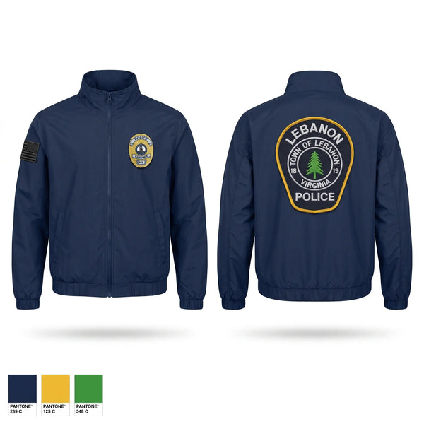 Windbreaker, Lebanon Police Department, Police, Teamtime, Team time, sublimation, custom sports apparel, team uniforms, spirit wear, spiritwear, sports uniforms, custom shirts, team store, custom team store, fundraiser sports, apparel fundraiser