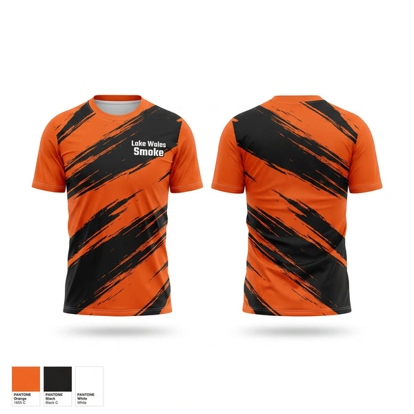 Short Sleeve Performance Shirt, Lake Wales Smoke, Baseball, Teamtime, Team time, sublimation, custom sports apparel, team uniforms, spirit wear, spiritwear, sports uniforms, custom shirts, team store, custom team store, fundraiser sports, apparel fundraiser