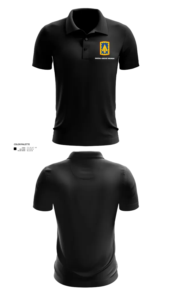 Short Sleeve Performance Polo, 108th Air Defense Artillery Brigade, Army, Teamtime, Team time, sublimation, custom sports apparel, team uniforms, spirit wear, spiritwear, sports uniforms, custom shirts, team store, custom team store, fundraiser sports, apparel fundraiser