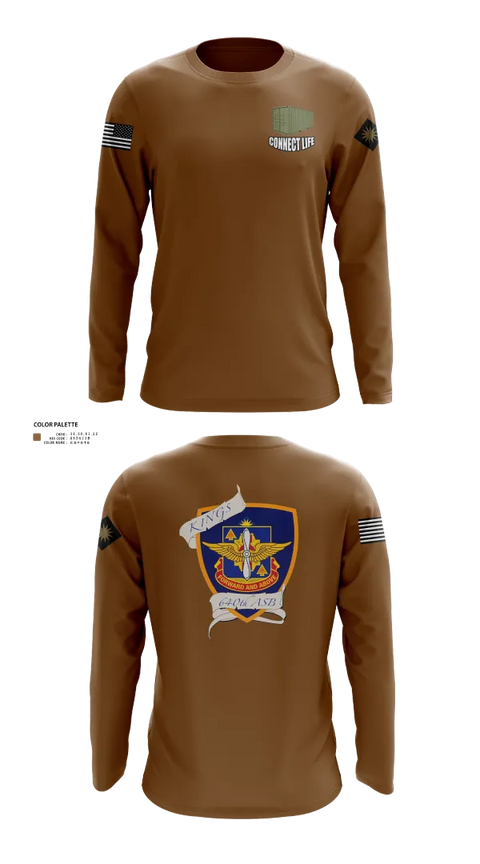 Long Sleeve Performance Shirt, 640th ASB Bravo Company, , Teamtime, Team time, sublimation, custom sports apparel, team uniforms, spirit wear, spiritwear, sports uniforms, custom shirts, team store, custom team store, fundraiser sports, apparel fundraiser