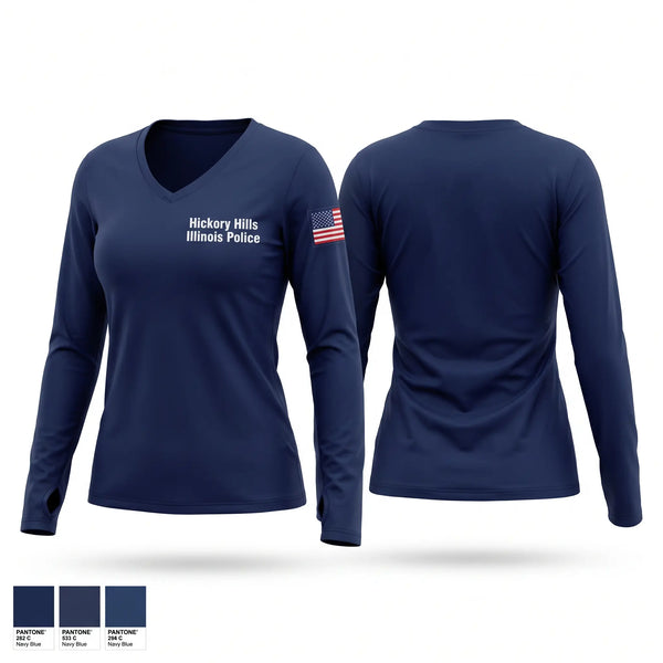 Old School Cotton Feel Shirt, Hickory Hills Illinois Police, Police, Teamtime, Team time, sublimation, custom sports apparel, team uniforms, spirit wear, spiritwear, sports uniforms, custom shirts, team store, custom team store, fundraiser sports, apparel fundraiser