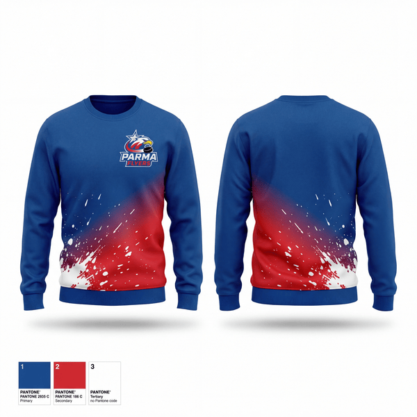 Crew Neck Sweatshirt, Parma Flyers, Ice Hockey, Teamtime, Team time, sublimation, custom sports apparel, team uniforms, spirit wear, spiritwear, sports uniforms, custom shirts, team store, custom team store, fundraiser sports, apparel fundraiser