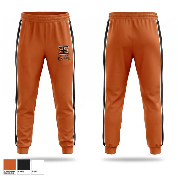 Sweatpants, Elite Expos, Baseball, Teamtime, Team time, sublimation, custom sports apparel, team uniforms, spirit wear, spiritwear, sports uniforms, custom shirts, team store, custom team store, fundraiser sports, apparel fundraiser