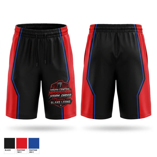Athletic Shorts With Pockets, South central Mississippi storm chasers, , Teamtime, Team time, sublimation, custom sports apparel, team uniforms, spirit wear, spiritwear, sports uniforms, custom shirts, team store, custom team store, fundraiser sports, apparel fundraiser