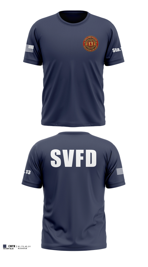 Old School Cotton Feel Shirt, Salineville fire department, Fire Department, Teamtime, Team time, sublimation, custom sports apparel, team uniforms, spirit wear, spiritwear, sports uniforms, custom shirts, team store, custom team store, fundraiser sports, apparel fundraiser