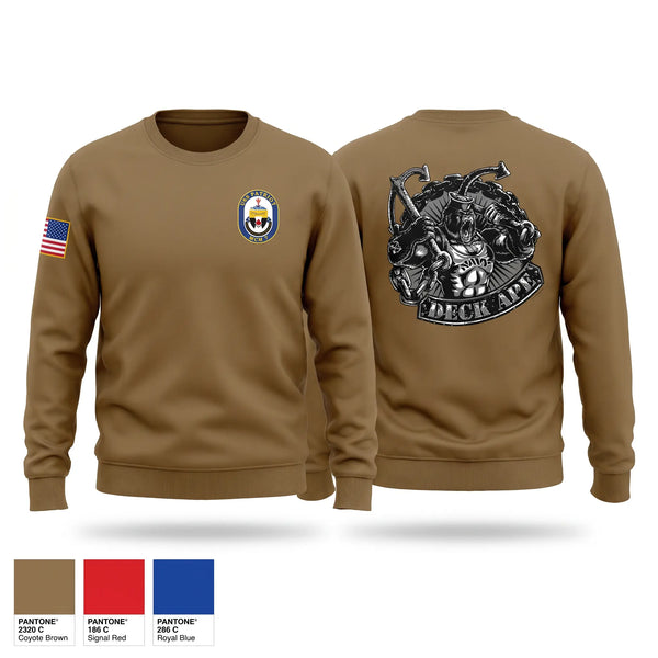 Crew Neck Sweatshirt, Deck, Navy, Teamtime, Team time, sublimation, custom sports apparel, team uniforms, spirit wear, spiritwear, sports uniforms, custom shirts, team store, custom team store, fundraiser sports, apparel fundraiser