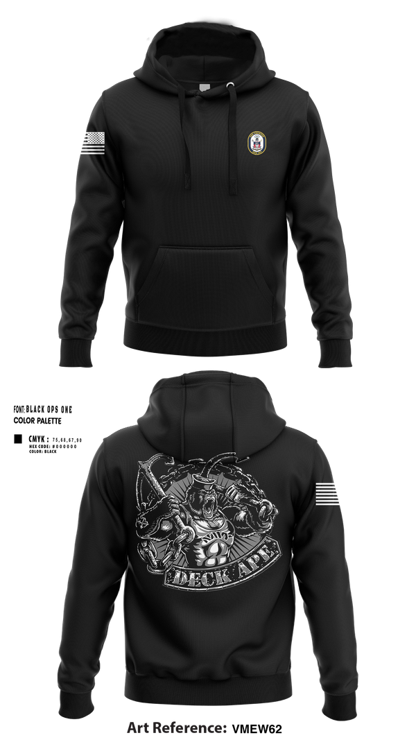 Hoodie, DDG 103 OD, , Teamtime, Team time, sublimation, custom sports apparel, team uniforms, spirit wear, spiritwear, sports uniforms, custom shirts, team store, custom team store, fundraiser sports, apparel fundraiser