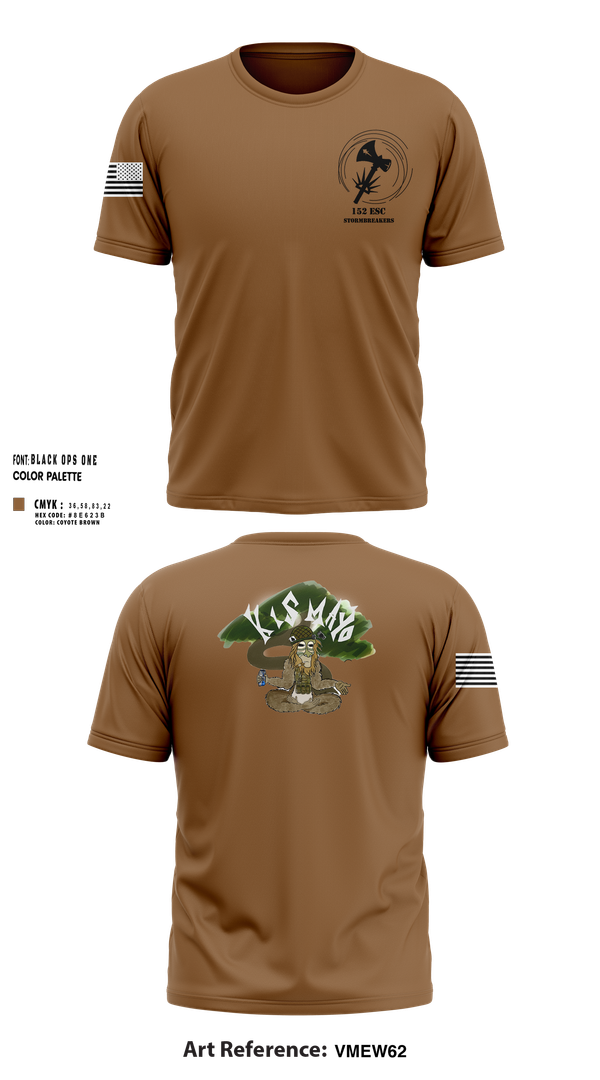 Short Sleeve Performance Shirt, 152 ESC, , Teamtime, Team time, sublimation, custom sports apparel, team uniforms, spirit wear, spiritwear, sports uniforms, custom shirts, team store, custom team store, fundraiser sports, apparel fundraiser