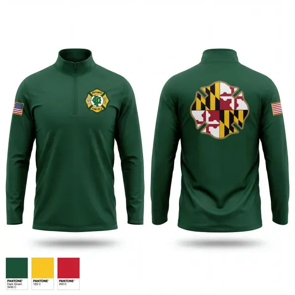 Windbreaker, Potomac Fire Company #2, Fire Department, Teamtime, Team time, sublimation, custom sports apparel, team uniforms, spirit wear, spiritwear, sports uniforms, custom shirts, team store, custom team store, fundraiser sports, apparel fundraiser