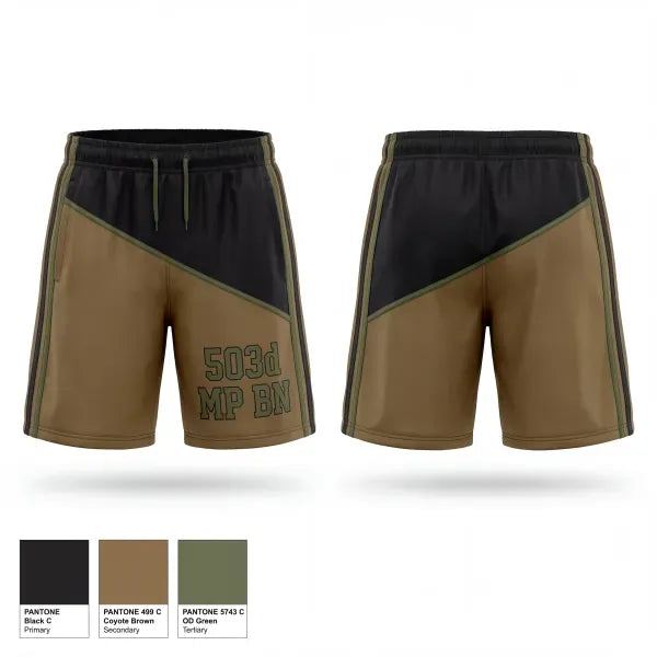 Athletic Shorts With Pockets, 503d MP BN, Army, Teamtime, Team time, sublimation, custom sports apparel, team uniforms, spirit wear, spiritwear, sports uniforms, custom shirts, team store, custom team store, fundraiser sports, apparel fundraiser