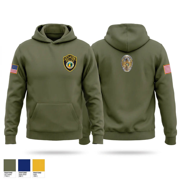 Hoodie, Littleton NH Police Department, Police, Teamtime, Team time, sublimation, custom sports apparel, team uniforms, spirit wear, spiritwear, sports uniforms, custom shirts, team store, custom team store, fundraiser sports, apparel fundraiser