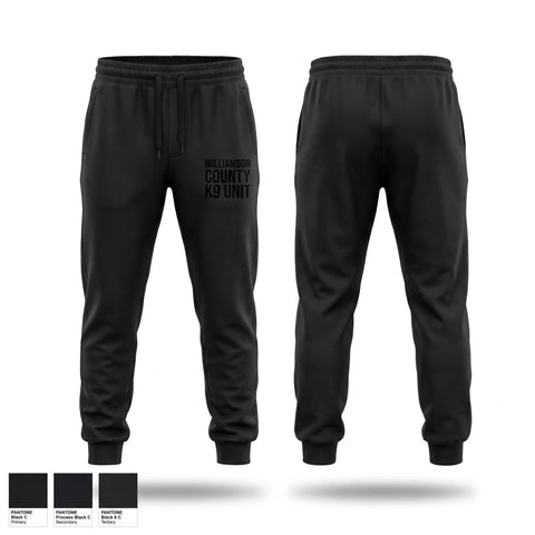 Sweatpants, Williamson County K-9 Unit, Police, Teamtime, Team time, sublimation, custom sports apparel, team uniforms, spirit wear, spiritwear, sports uniforms, custom shirts, team store, custom team store, fundraiser sports, apparel fundraiser