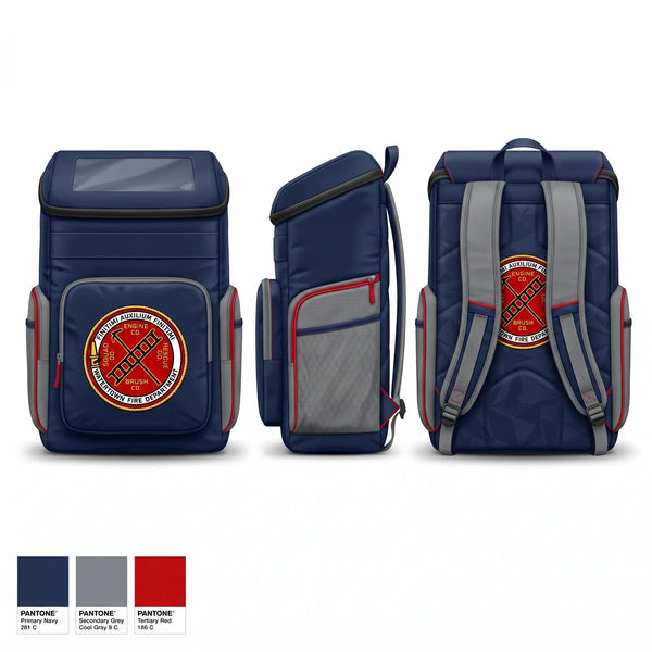 Gear Bag, Watertown, Fire Department, Teamtime, Team time, sublimation, custom sports apparel, team uniforms, spirit wear, spiritwear, sports uniforms, custom shirts, team store, custom team store, fundraiser sports, apparel fundraiser