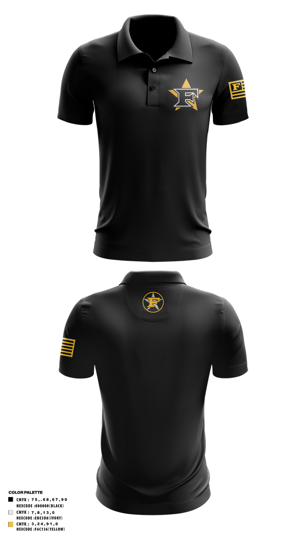 Short Sleeve Performance Polo, Five Star Mafia, Baseball, Teamtime, Team time, sublimation, custom sports apparel, team uniforms, spirit wear, spiritwear, sports uniforms, custom shirts, team store, custom team store, fundraiser sports, apparel fundraiser