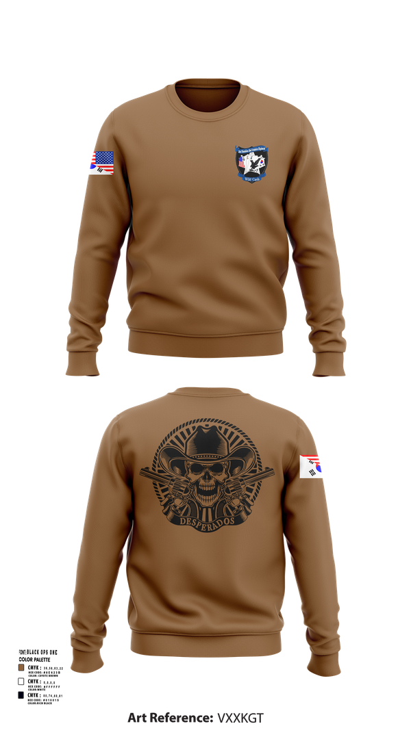 Crew Neck Sweatshirt, Desperados, , Teamtime, Team time, sublimation, custom sports apparel, team uniforms, spirit wear, spiritwear, sports uniforms, custom shirts, team store, custom team store, fundraiser sports, apparel fundraiser