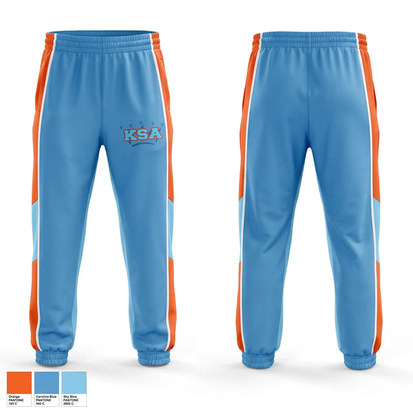 Sweatpants, KSA, Baseball, Teamtime, Team time, sublimation, custom sports apparel, team uniforms, spirit wear, spiritwear, sports uniforms, custom shirts, team store, custom team store, fundraiser sports, apparel fundraiser