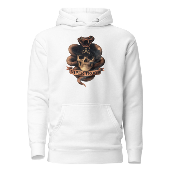 Unisex Hoodie - 1 - White
