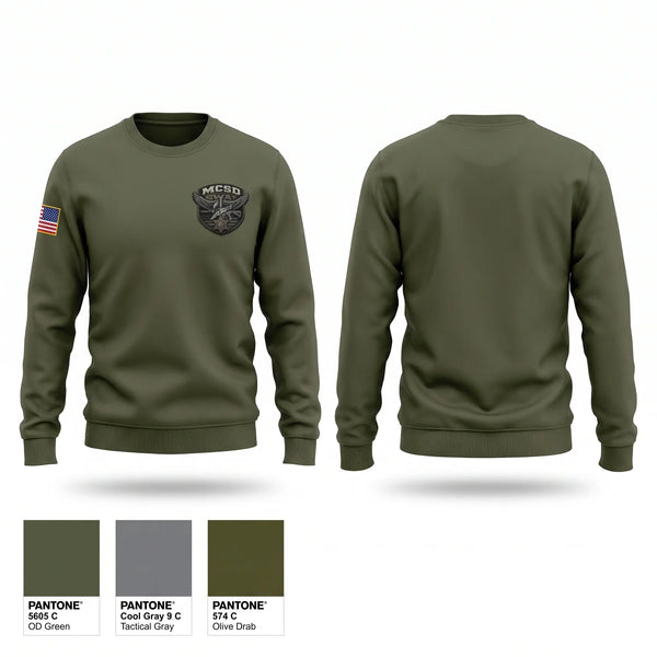 Crew Neck Sweatshirt, SWAT, Police, Teamtime, Team time, sublimation, custom sports apparel, team uniforms, spirit wear, spiritwear, sports uniforms, custom shirts, team store, custom team store, fundraiser sports, apparel fundraiser