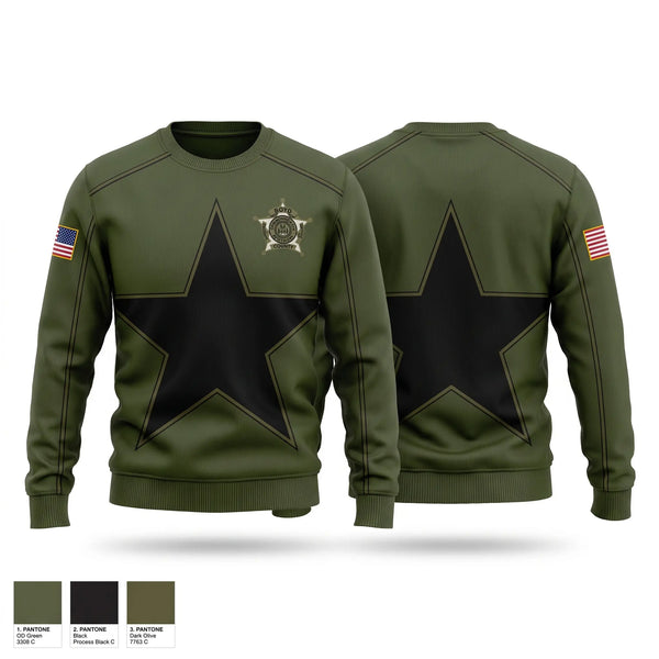 Crew Neck Sweatshirt, Boyd County Sheriff Office, Police, Teamtime, Team time, sublimation, custom sports apparel, team uniforms, spirit wear, spiritwear, sports uniforms, custom shirts, team store, custom team store, fundraiser sports, apparel fundraiser