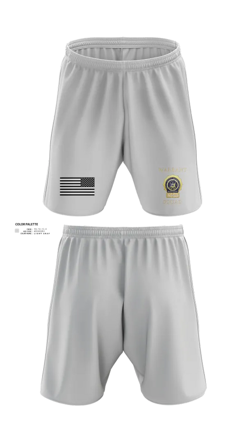 Athletic Shorts With Pockets, NCSD Warrant Squad, , Teamtime, Team time, sublimation, custom sports apparel, team uniforms, spirit wear, spiritwear, sports uniforms, custom shirts, team store, custom team store, fundraiser sports, apparel fundraiser