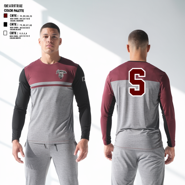 Long Sleeve Performance Shirt, Sobrato HS Bulldogs, , Teamtime, Team time, sublimation, custom sports apparel, team uniforms, spirit wear, spiritwear, sports uniforms, custom shirts, team store, custom team store, fundraiser sports, apparel fundraiser
