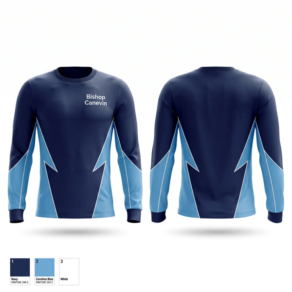Long Sleeve Performance Shirt, Bishop Canevin, Baseball, Teamtime, Team time, sublimation, custom sports apparel, team uniforms, spirit wear, spiritwear, sports uniforms, custom shirts, team store, custom team store, fundraiser sports, apparel fundraiser