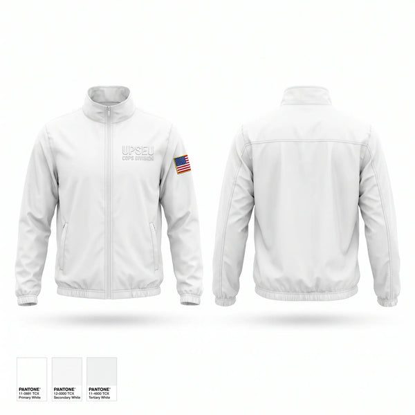 Windbreaker, UPSEU COPS DIVISION, Police, Teamtime, Team time, sublimation, custom sports apparel, team uniforms, spirit wear, spiritwear, sports uniforms, custom shirts, team store, custom team store, fundraiser sports, apparel fundraiser