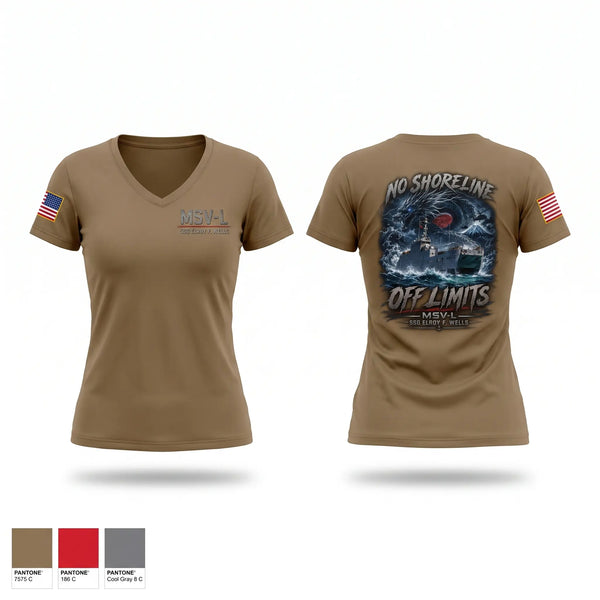 Womens Short Sleeve Vneck Shirt, MSV(L) 01, Army, Teamtime, Team time, sublimation, custom sports apparel, team uniforms, spirit wear, spiritwear, sports uniforms, custom shirts, team store, custom team store, fundraiser sports, apparel fundraiser