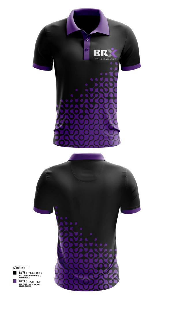 Short Sleeve Performance Polo, BRX, Women's Volleyball, Teamtime, Team time, sublimation, custom sports apparel, team uniforms, spirit wear, spiritwear, sports uniforms, custom shirts, team store, custom team store, fundraiser sports, apparel fundraiser