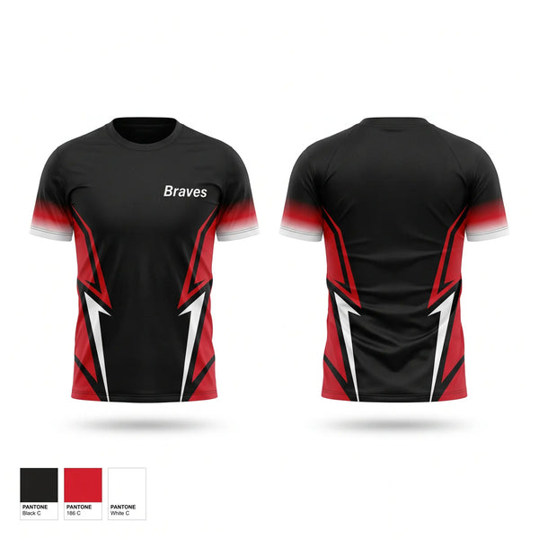 Football Jersey, Braves, Men's Soccer, Teamtime, Team time, sublimation, custom sports apparel, team uniforms, spirit wear, spiritwear, sports uniforms, custom shirts, team store, custom team store, fundraiser sports, apparel fundraiser