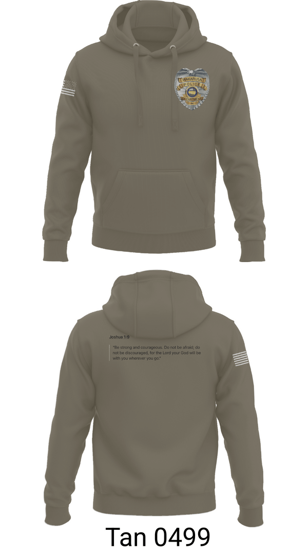 Hoodie, Wakarusa, Police, Teamtime, Team time, sublimation, custom sports apparel, team uniforms, spirit wear, spiritwear, sports uniforms, custom shirts, team store, custom team store, fundraiser sports, apparel fundraiser