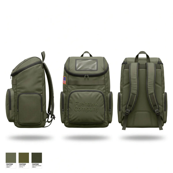 Gear Bag, Firehawk Company, National Guard, Teamtime, Team time, sublimation, custom sports apparel, team uniforms, spirit wear, spiritwear, sports uniforms, custom shirts, team store, custom team store, fundraiser sports, apparel fundraiser